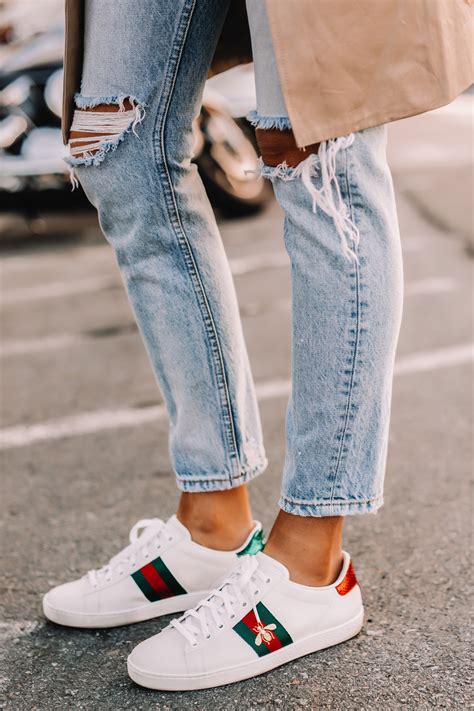 skecherwhite casual sneaker look like gucci ace|ALTERNATIVES TO GUCCI ACE SNEAKERS: My Luxury .